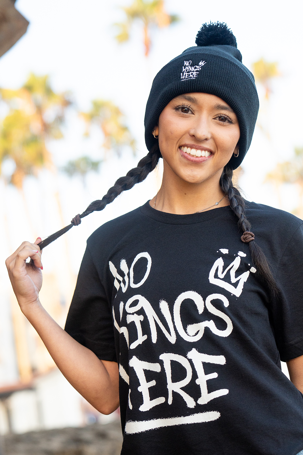 NKH Graffiti Pom Pom Hat