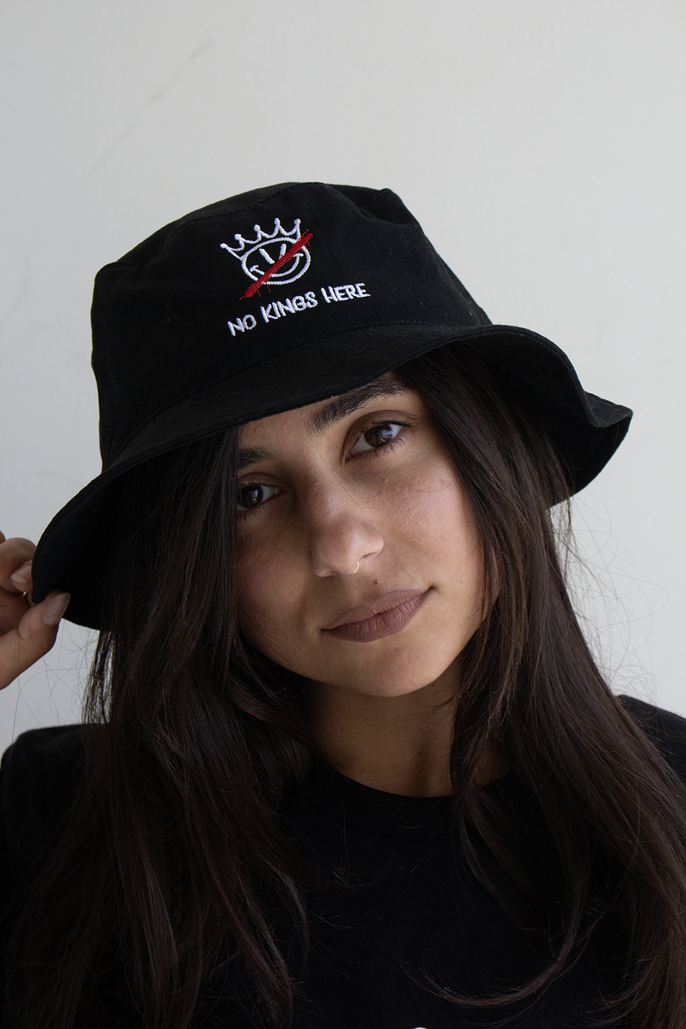 No Kings Here Bucket Hat