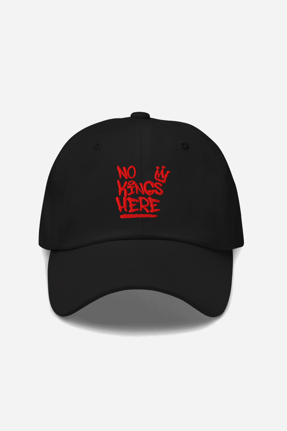 NKH LOVE All-Cloth Dad Hat (Black)
