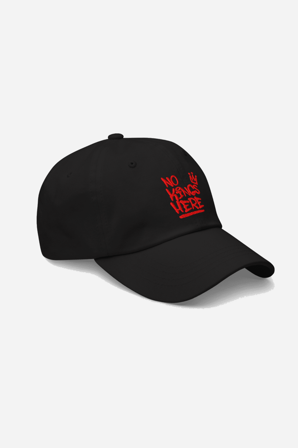 NKH LOVE All-Cloth Dad Hat (Black)
