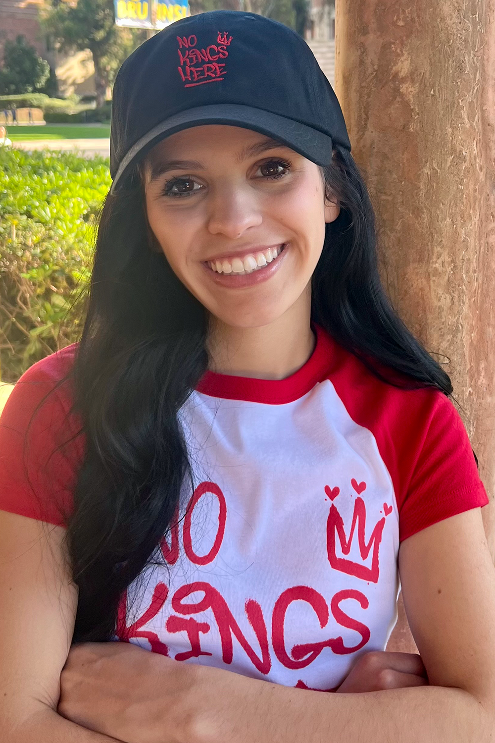 NKH LOVE All-Cloth Dad Hat (Black)