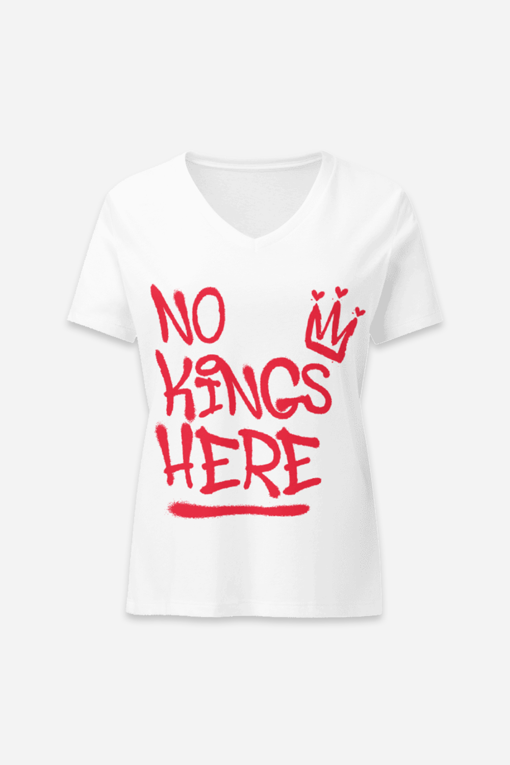 NKH LOVE Ladies V-Neck T-Shirt