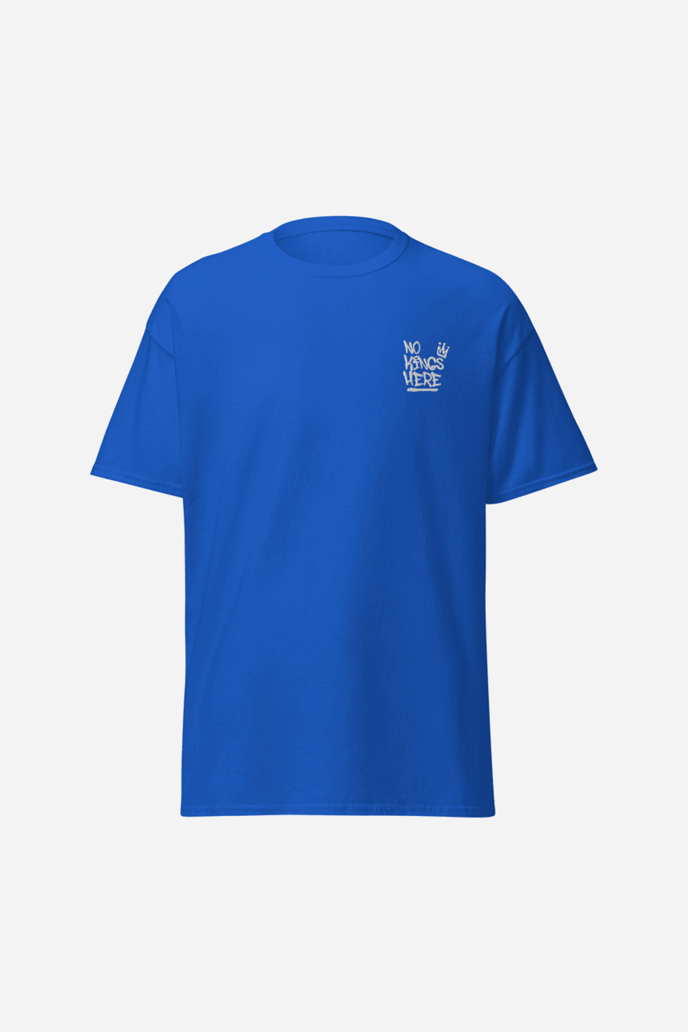 NKH LA (Blue) Graffiti Embroidered Logo T-Shirt
