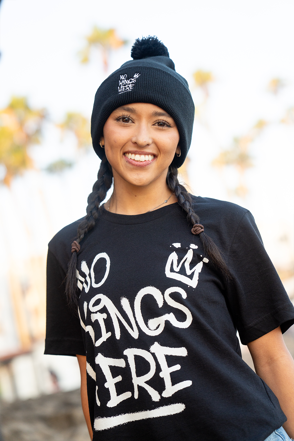 NKH Graffiti Pom Pom Hat