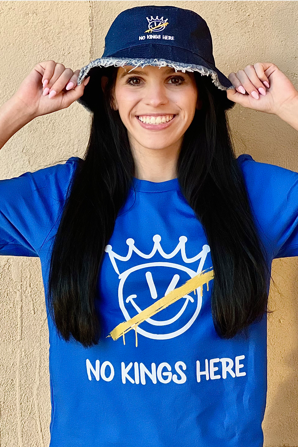 NKH LA (Blue) Denim Bucket Hat