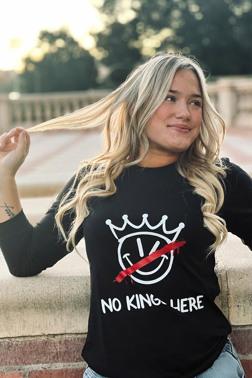 NKH Long-Sleeve Shirt (Logo on Front)